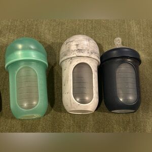 SET OF THREE BOON BABY BOTTLES